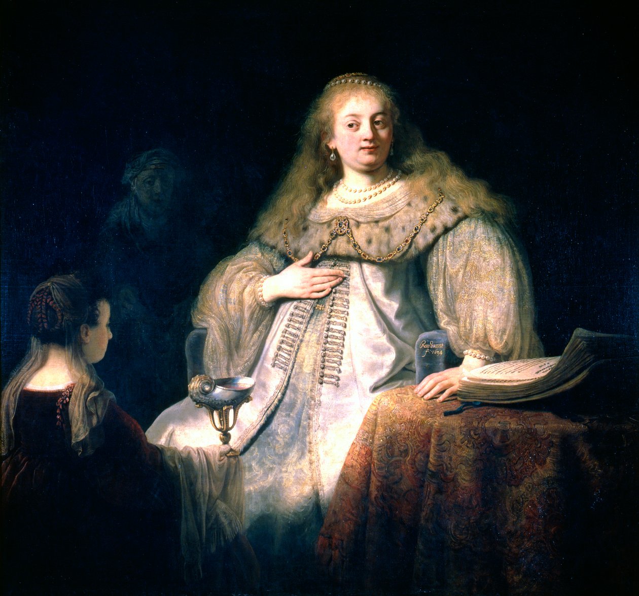 Artemisia, 1634 von Rembrandt van Rijn