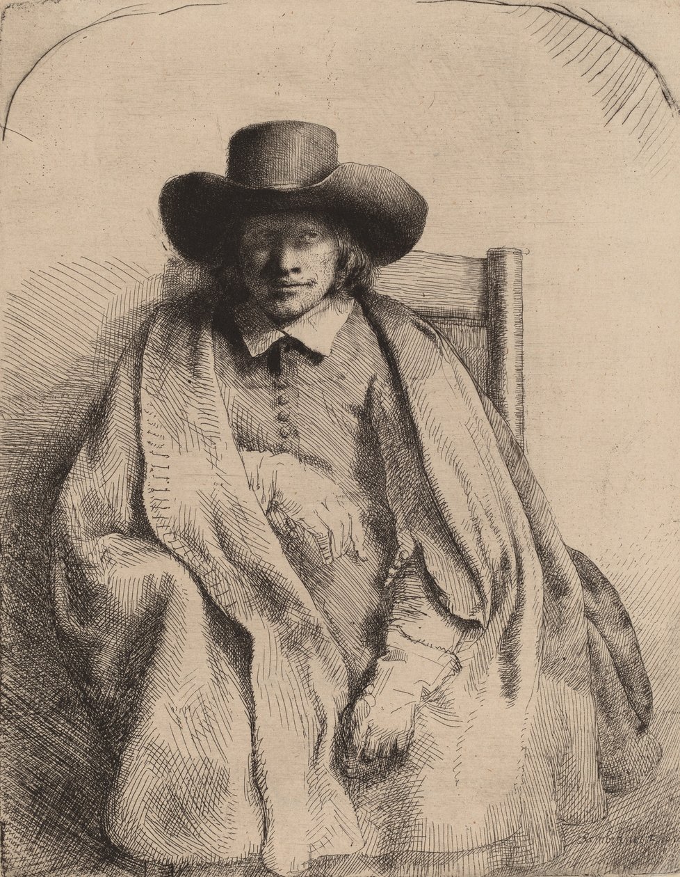 Clement de Jonghe, 1651 von Rembrandt van Rijn
