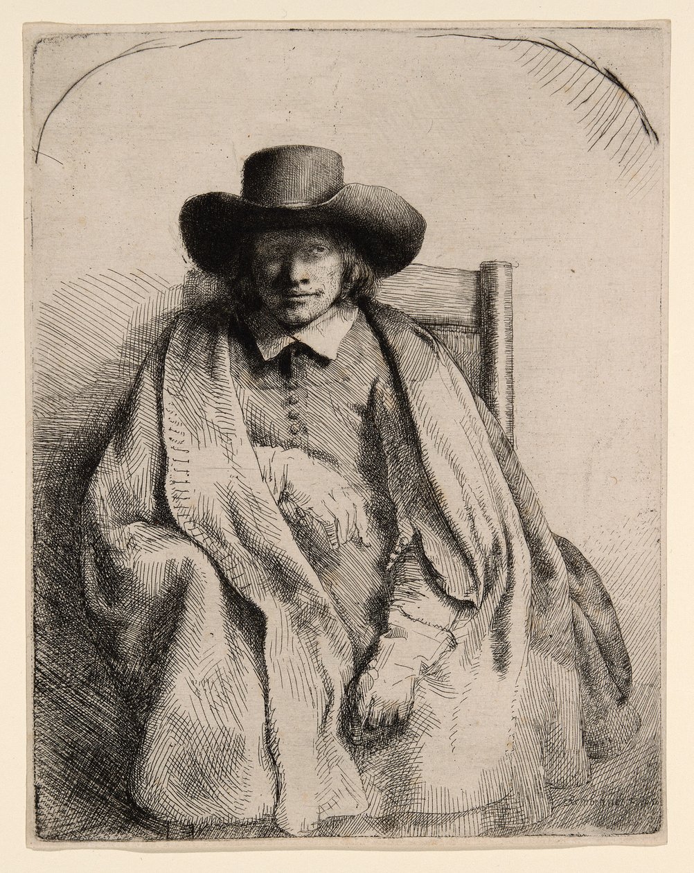 Clement de Jonghe, Kunsthändler von Rembrandt van Rijn