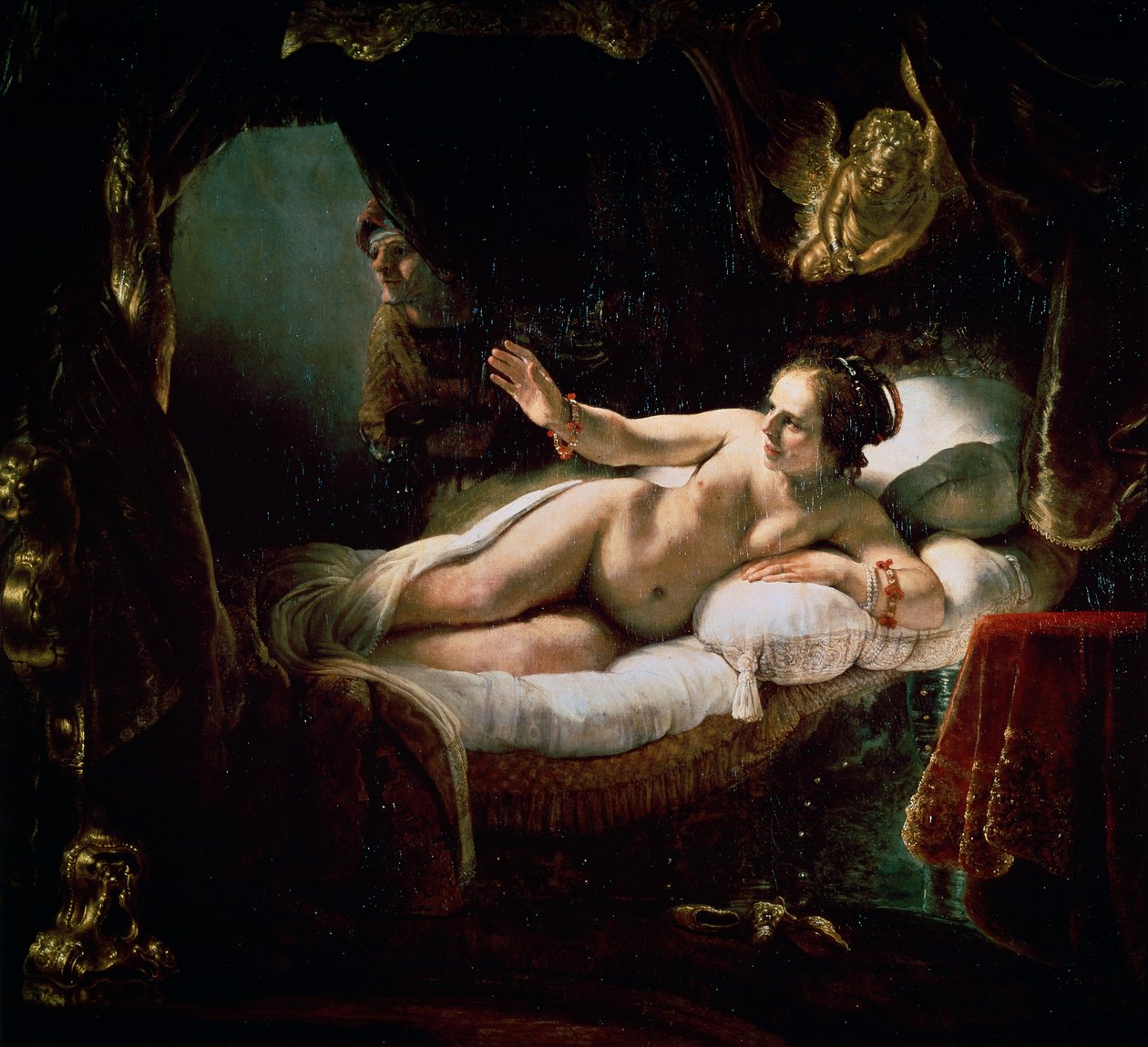 Danae, 1636 von Rembrandt van Rijn