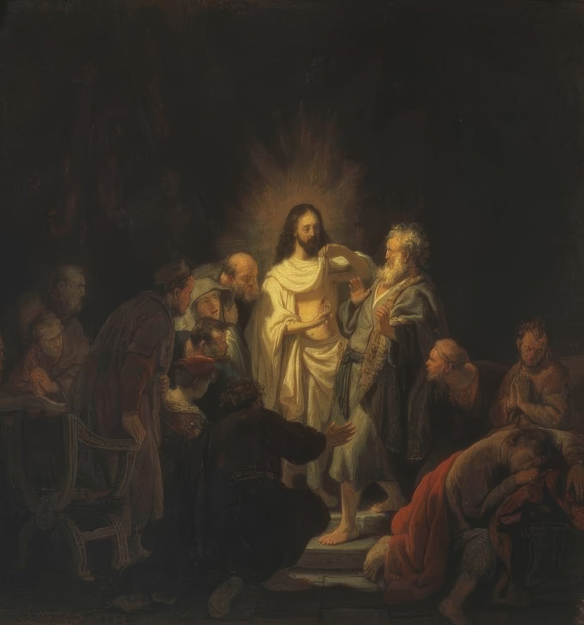 Der ungläubige Thomas von Rembrandt van Rijn