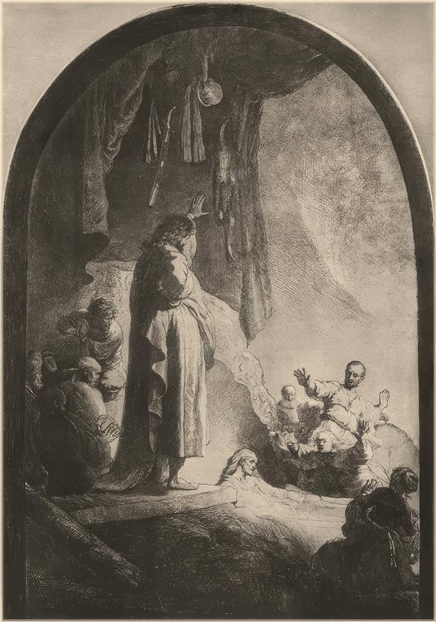 Die Auferweckung des Lazarus von Rembrandt van Rijn