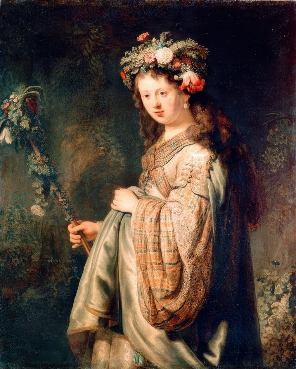 Flora von Rembrandt van Rijn