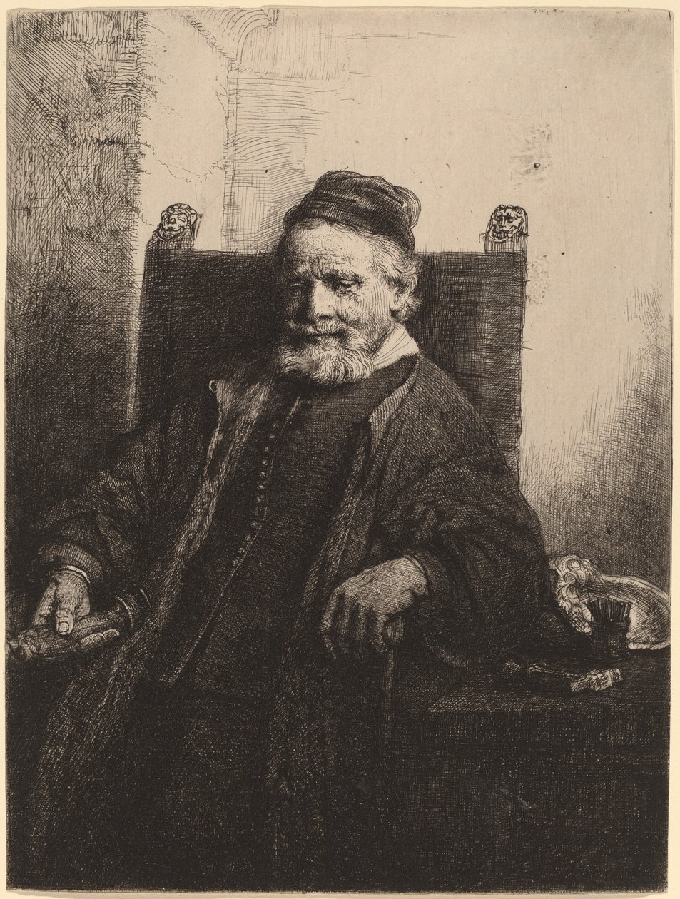 Jan Lutma von Rembrandt van Rijn