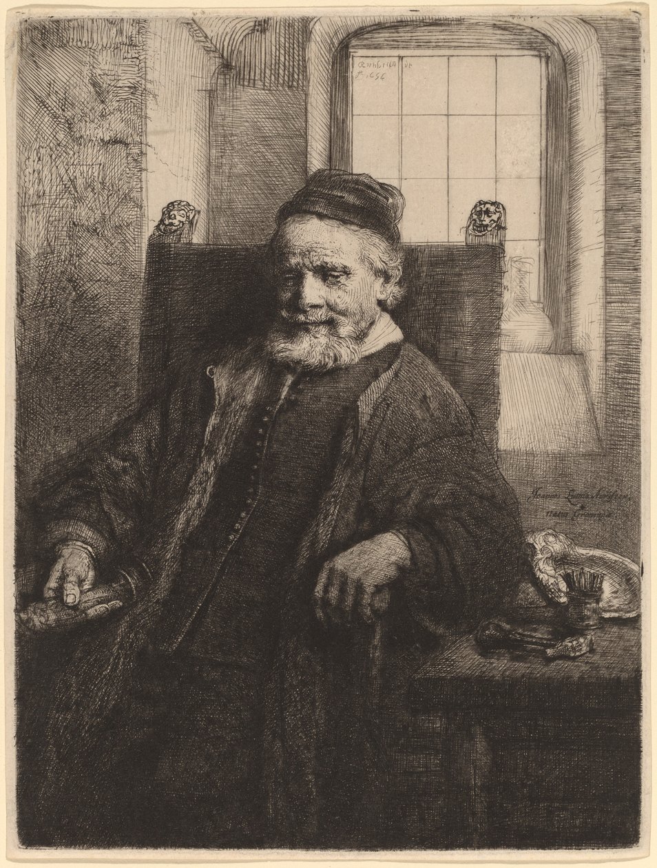 Jan Lutma von Rembrandt van Rijn