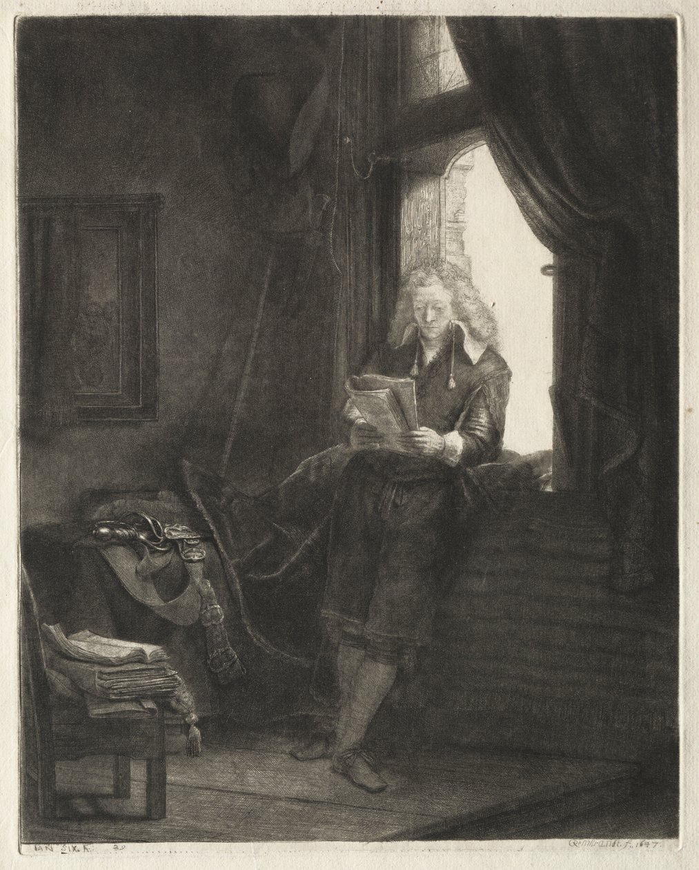 Jan Six von Rembrandt van Rijn