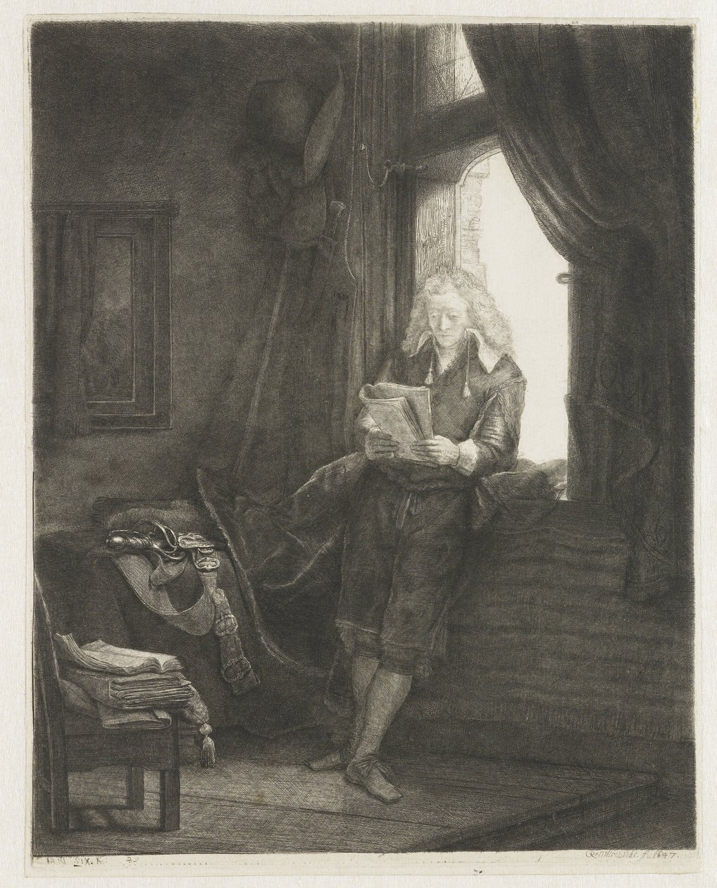 Jan Six von Rembrandt van Rijn