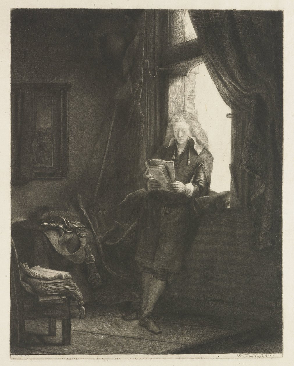 Jan Six von Rembrandt van Rijn