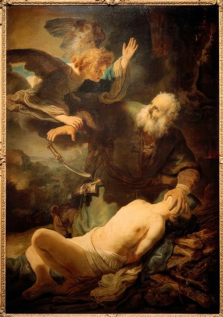 Opferung Isaaks von Rembrandt van Rijn