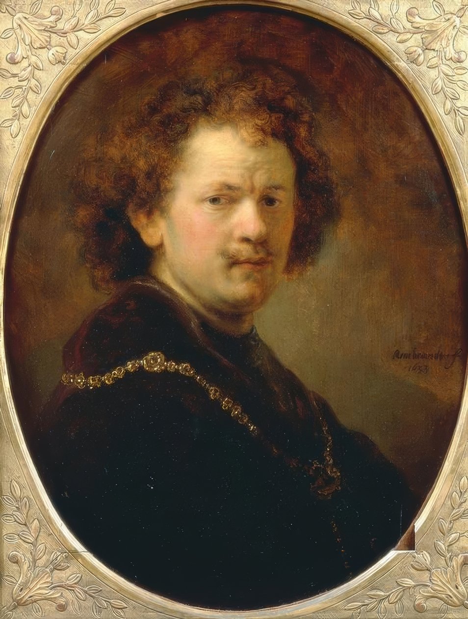 Selbstbildnis von Rembrandt van Rijn