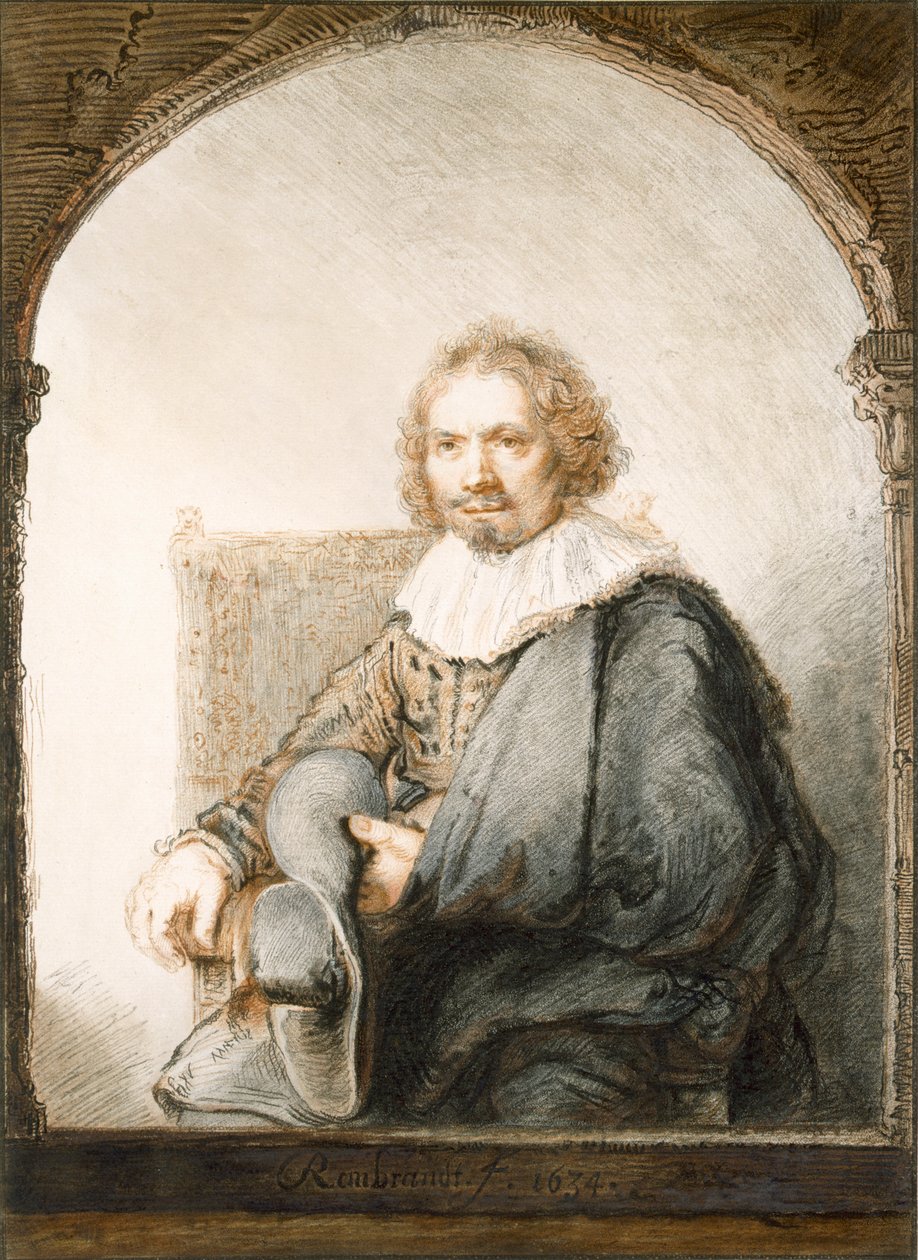 Selbstporträt 1634 von Rembrandt van Rijn