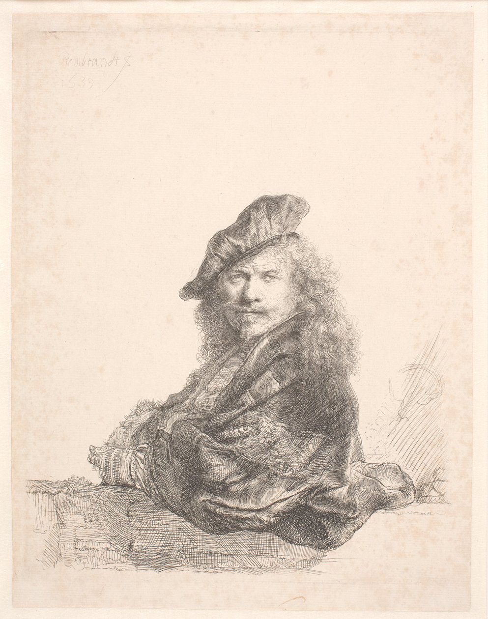Selbstporträt von Rembrandt van Rijn