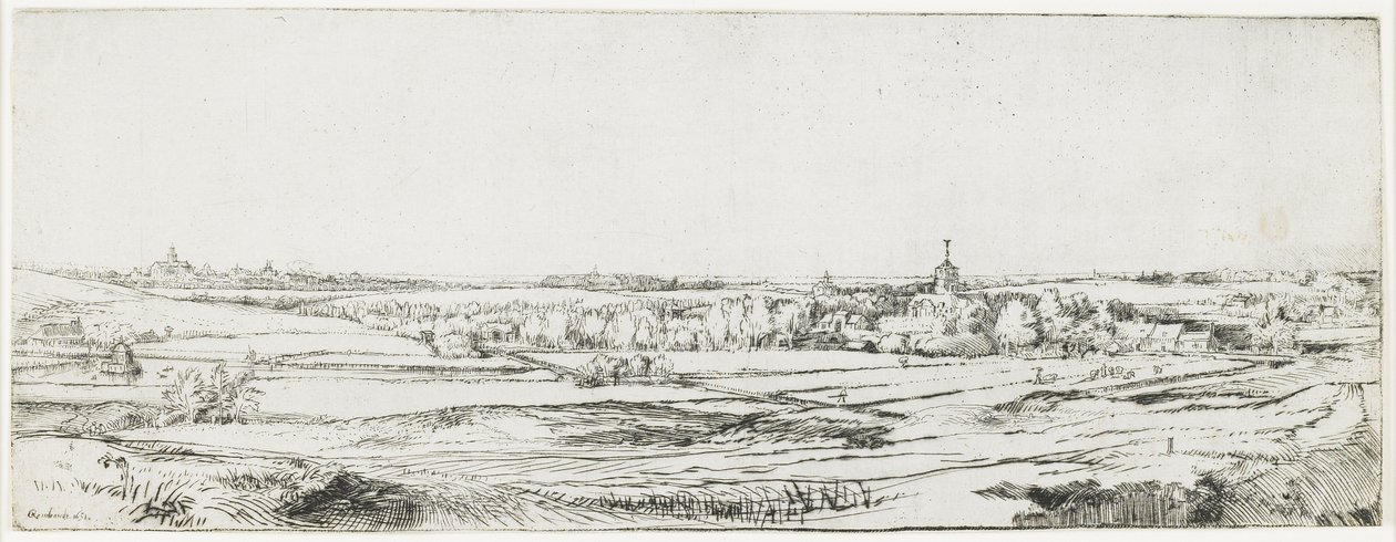 Das Feld des Goldwägers, 1651 von Rembrandt van Rijn