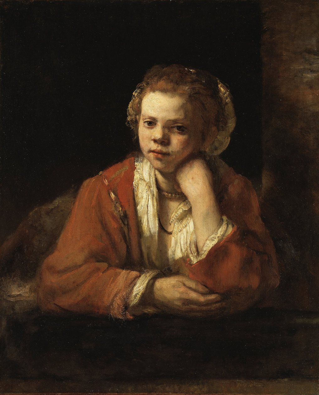 Die Küchenmagd von Rembrandt van Rijn