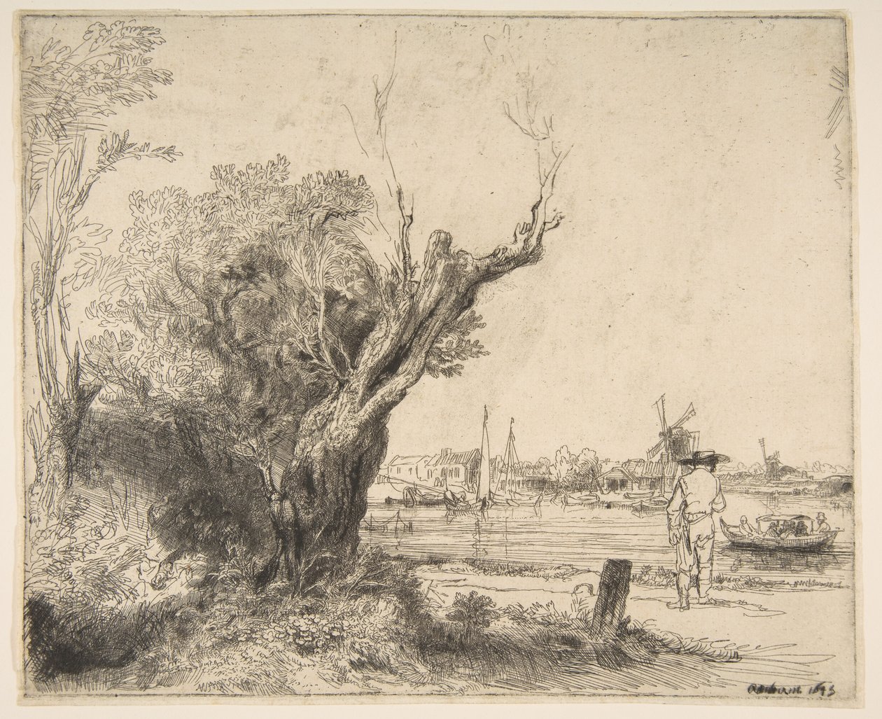 Der Omval, 1645 von Rembrandt van Rijn