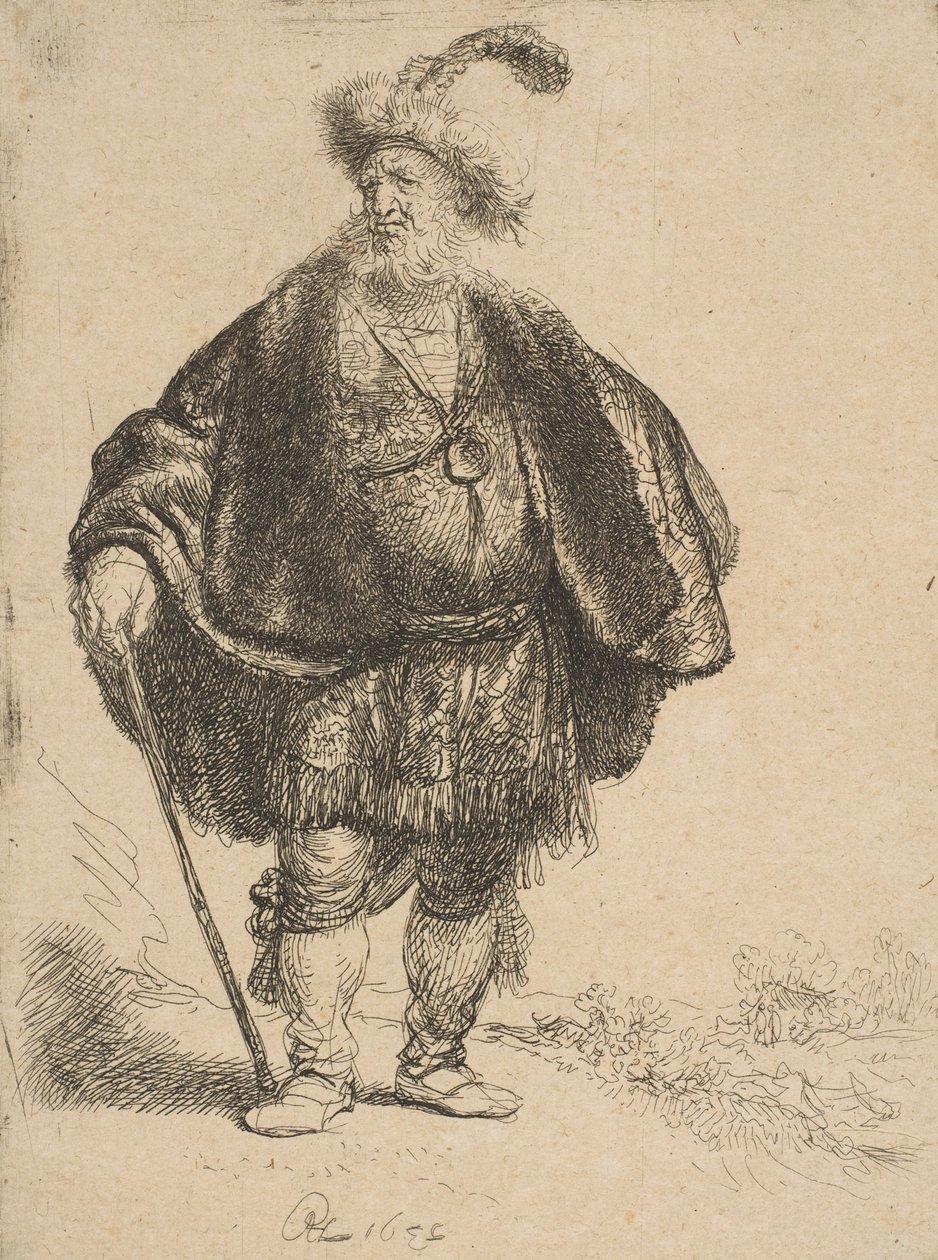 Der Perser, 1632 von Rembrandt van Rijn