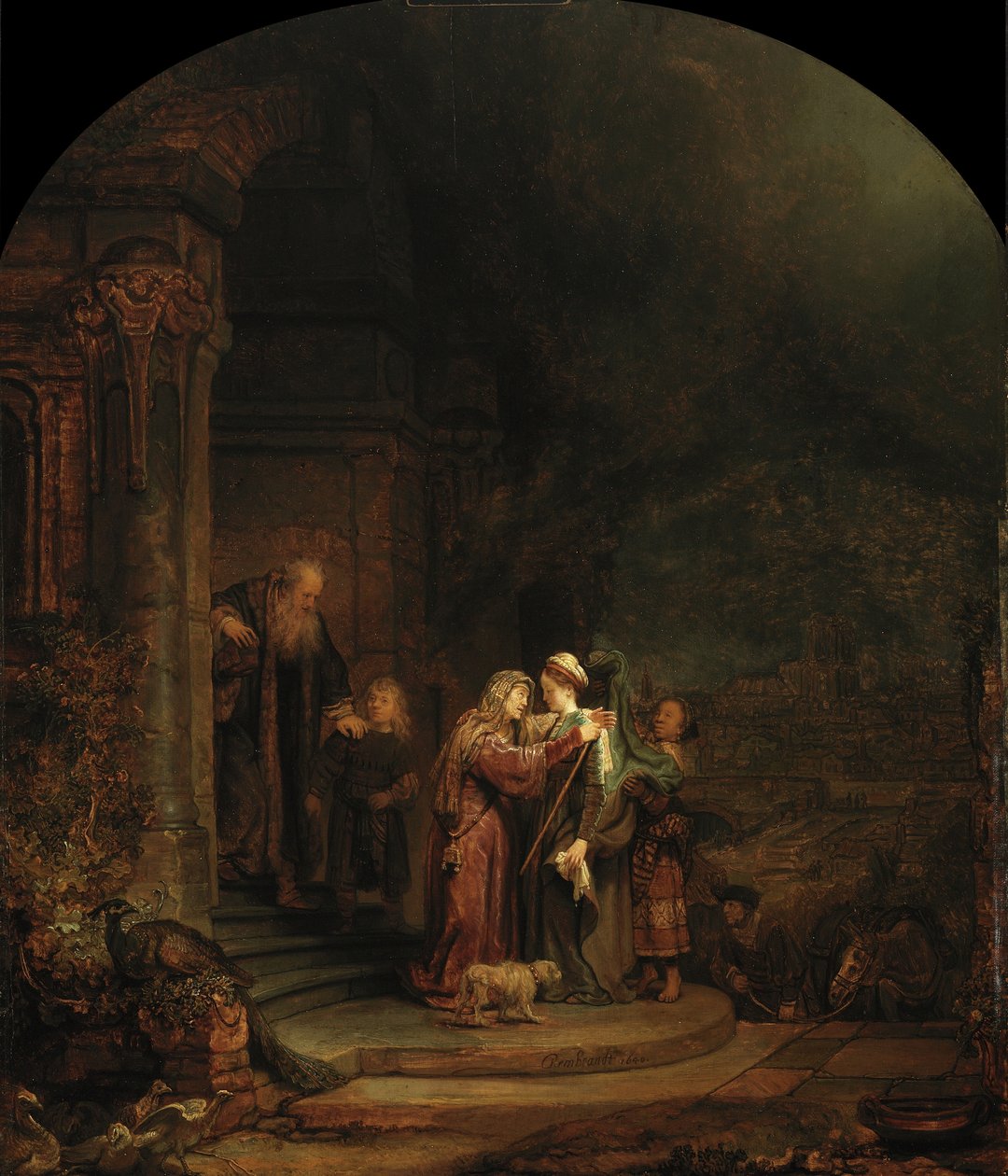 Die Heimsuchung von Rembrandt van Rijn