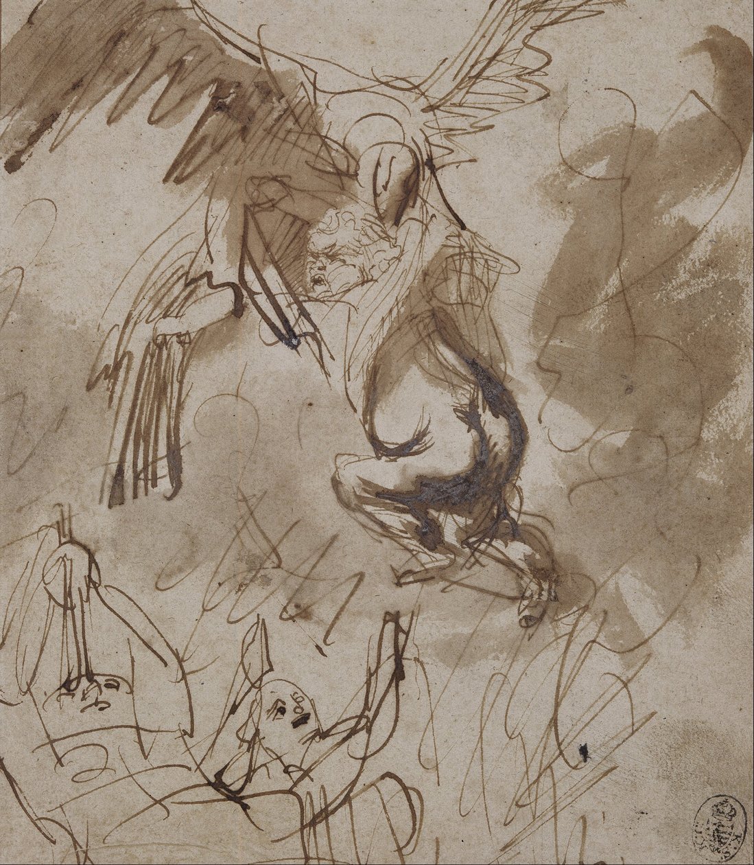 Der Raub des Ganymed von Rembrandt van Rijn