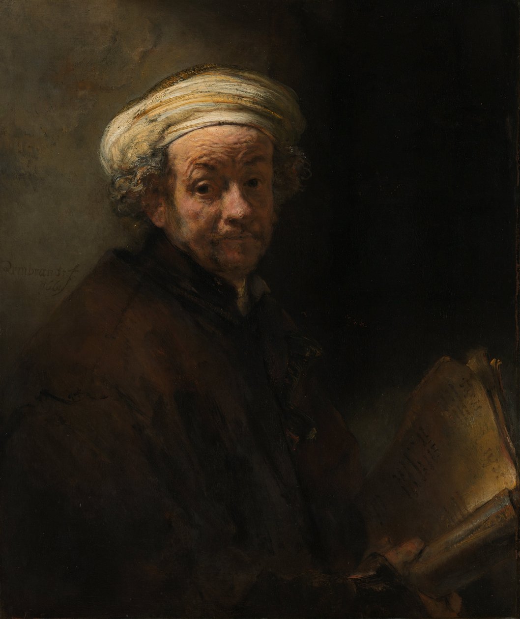 Selbstporträt als Apostel Paulus von Rembrandt van Rijn