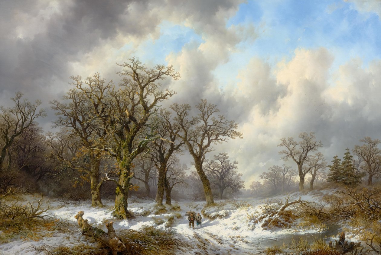 Winterlandschaft von Remigius Adrianus Haanen