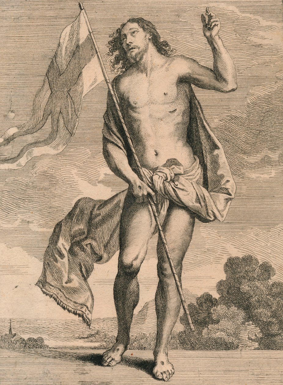 Christus auferstanden, Mitte des 17. Jahrhunderts von Remoldus Eynhoudts