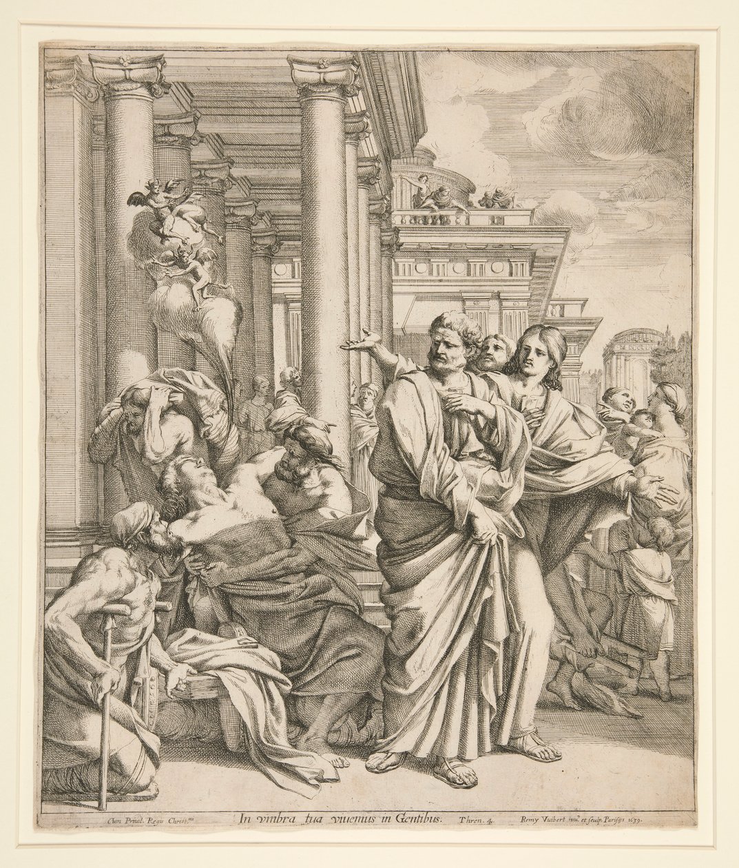 Das Wunder des Heiligen Paulus in Ephesus von Remy Vuibert