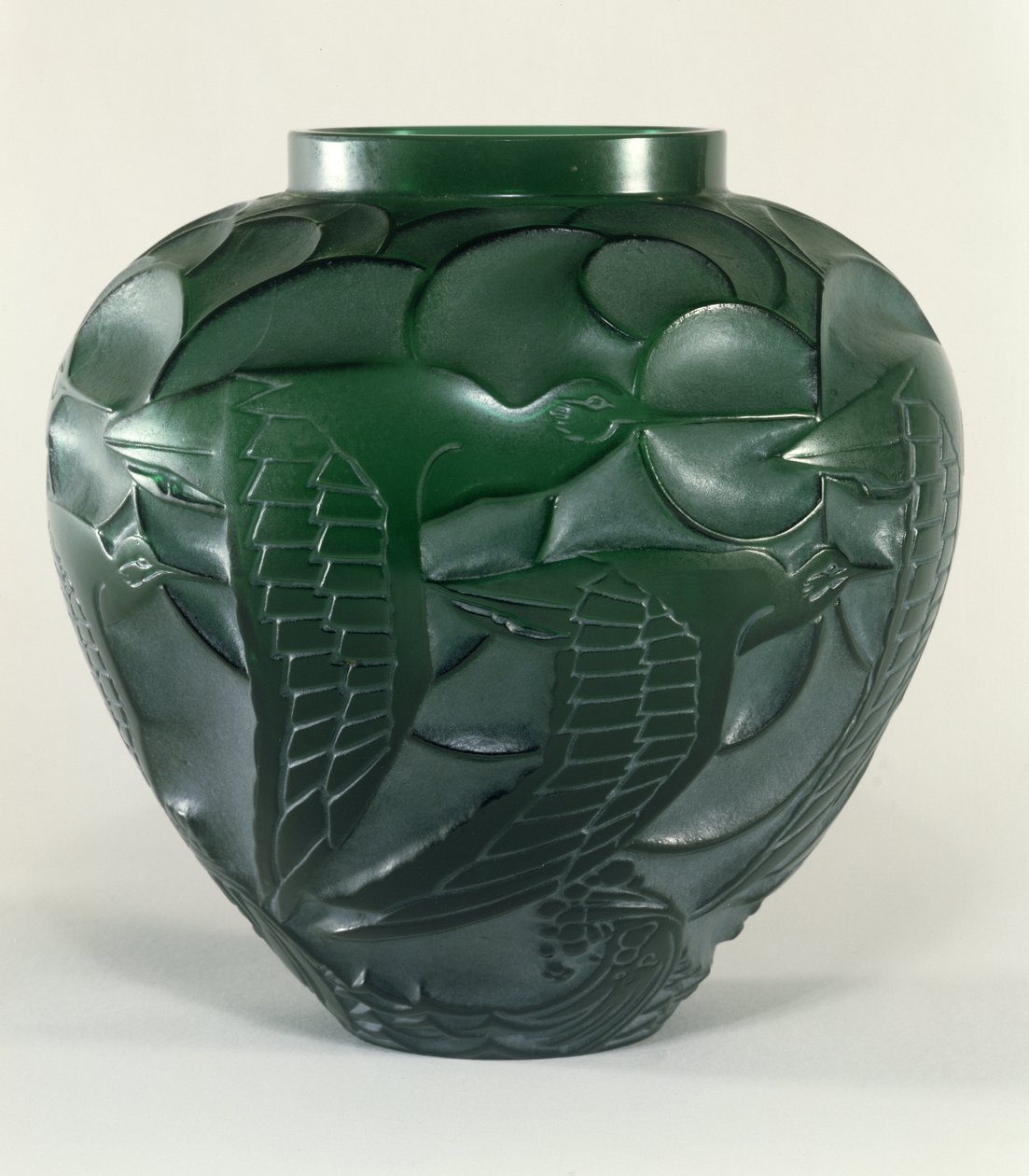 Curlew Vase, 1931 von Rene Jules Lalique