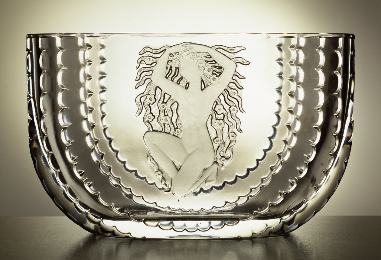 Flora Vase, 1937 von Rene Jules Lalique