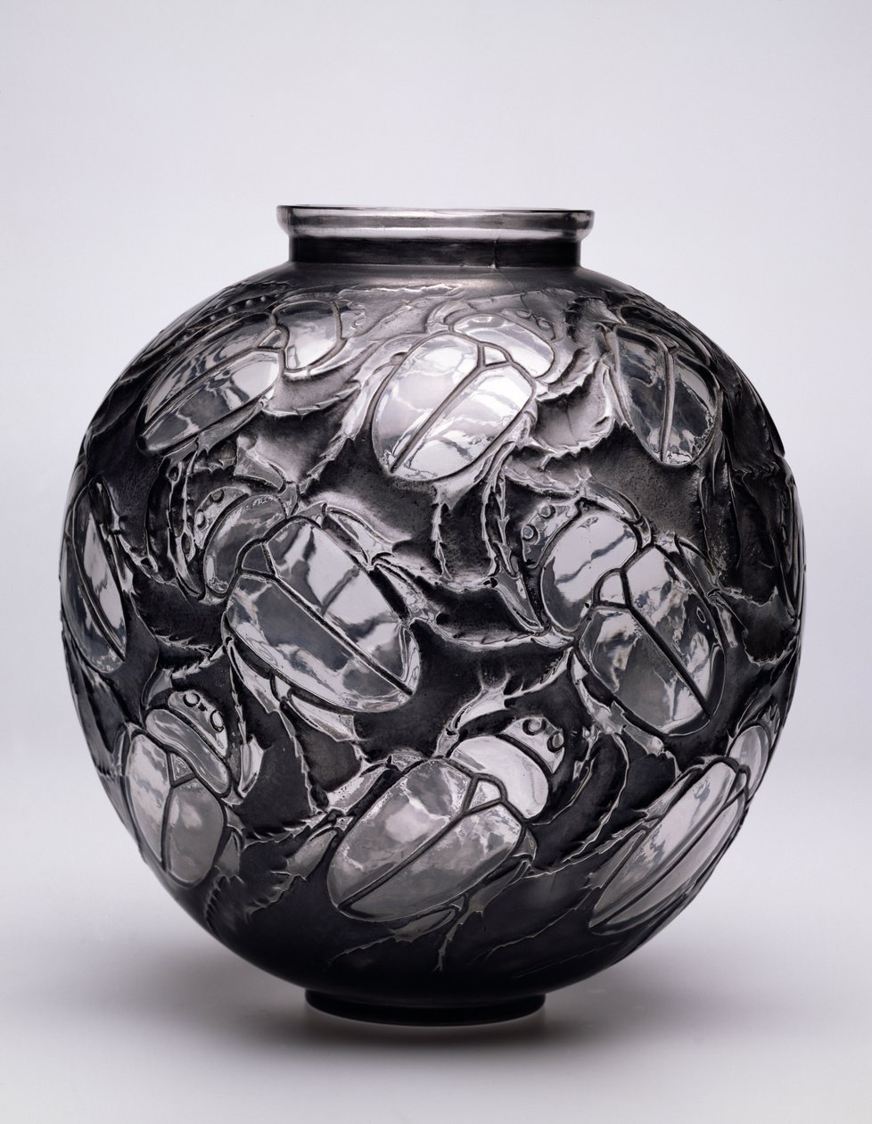 Große Skarabäusvase, 1923 von Rene Jules Lalique