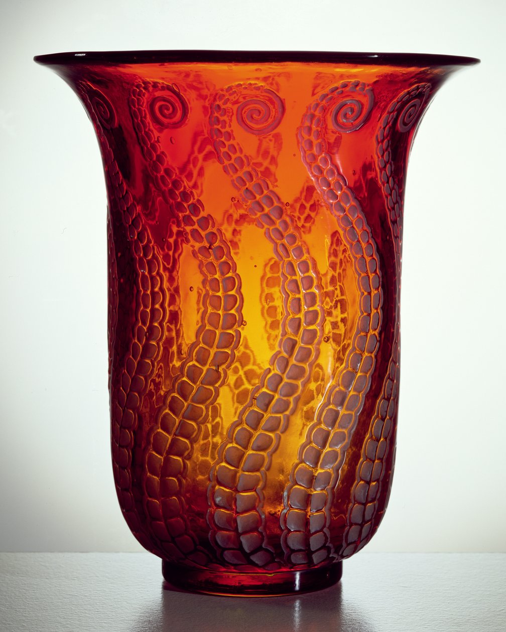 Medusa-Vase, 1921 von Rene Jules Lalique
