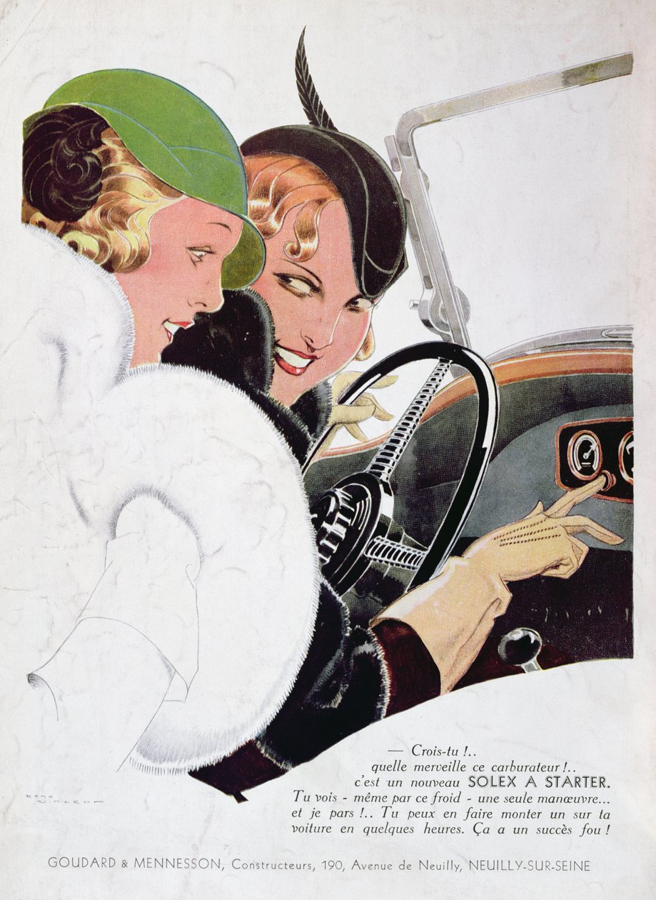 Werbung für Solex-Vergaser, aus der Zeitschrift 