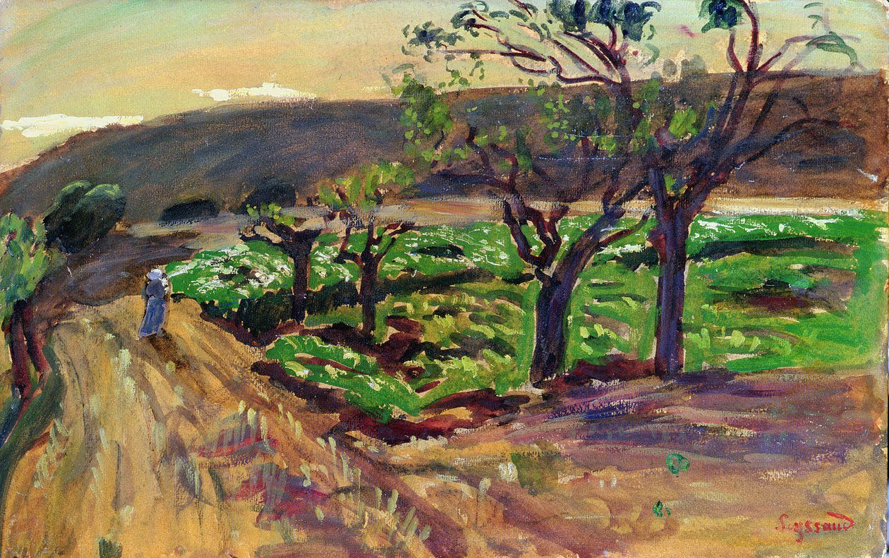 Pflügen von Rene Auguste Seyssaud