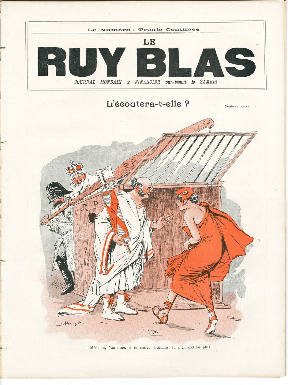 Titelblatt von „The Ruy Blas“ von Rene Berger