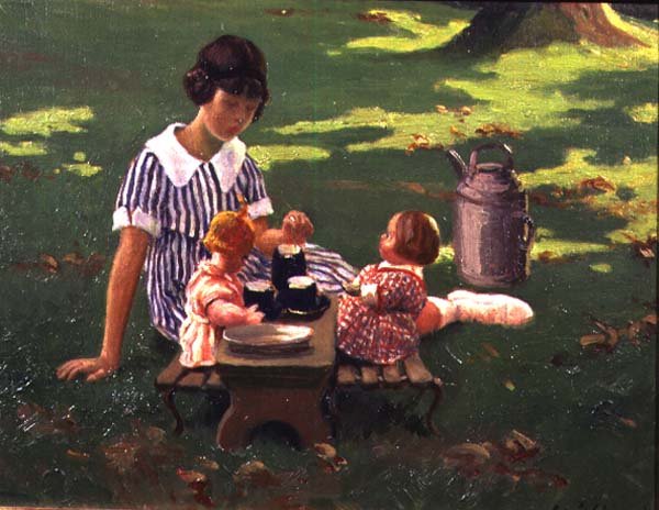 Die Teegesellschaft von Rene Choquet