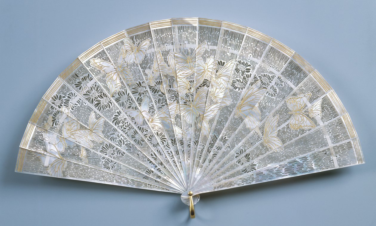 Fächer, ca. 1900 von Rene Jules Lalique