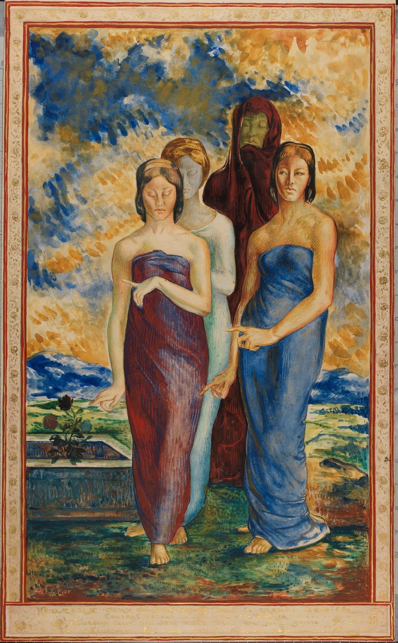 Allegorische Figuren von Rene Piot