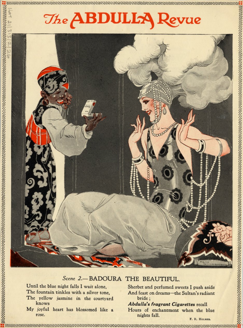 Abdulla Zigaretten, 1920er Jahre von Rene Vincent
