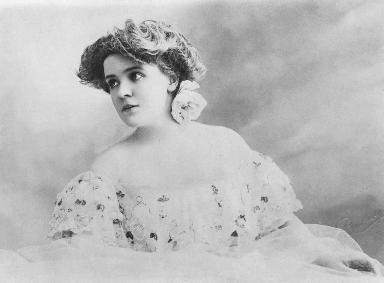 Porträt von Germaine Gallois von Reutlinger Studio
