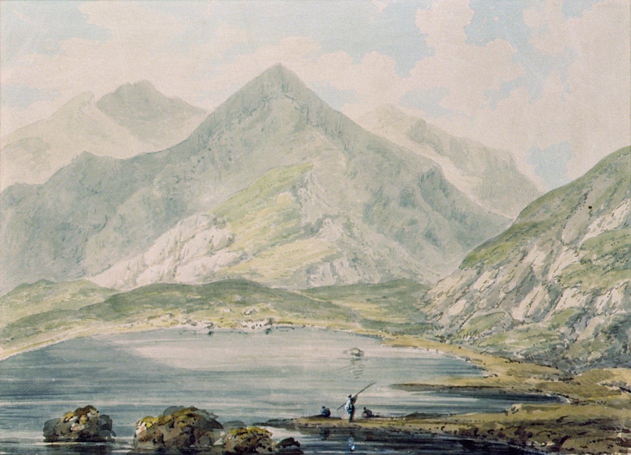 Blick auf Snowdon von Rev. Richard Salvey Booth