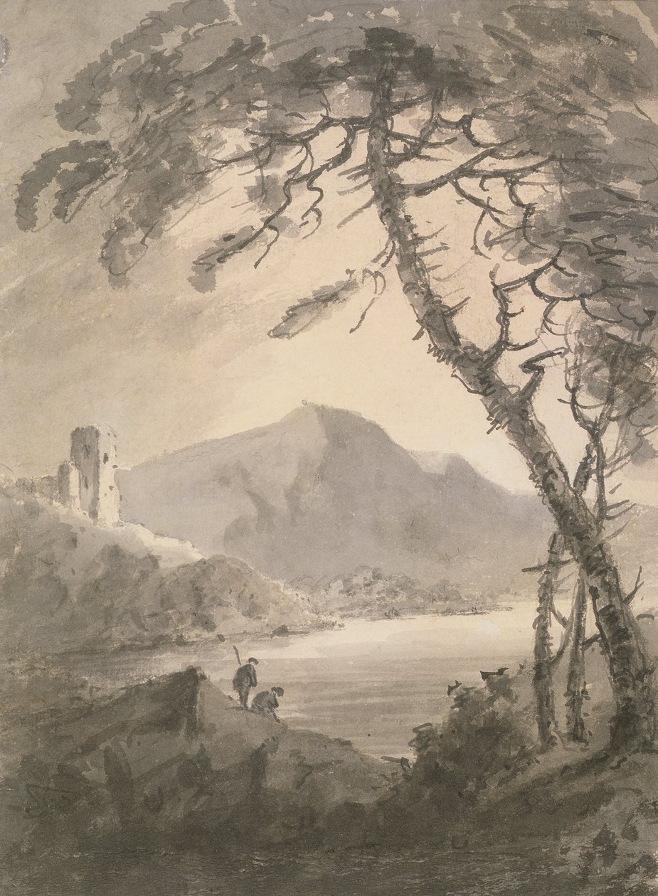 Landschaft mit Ruine einer Burg von Rev. William Gilpin