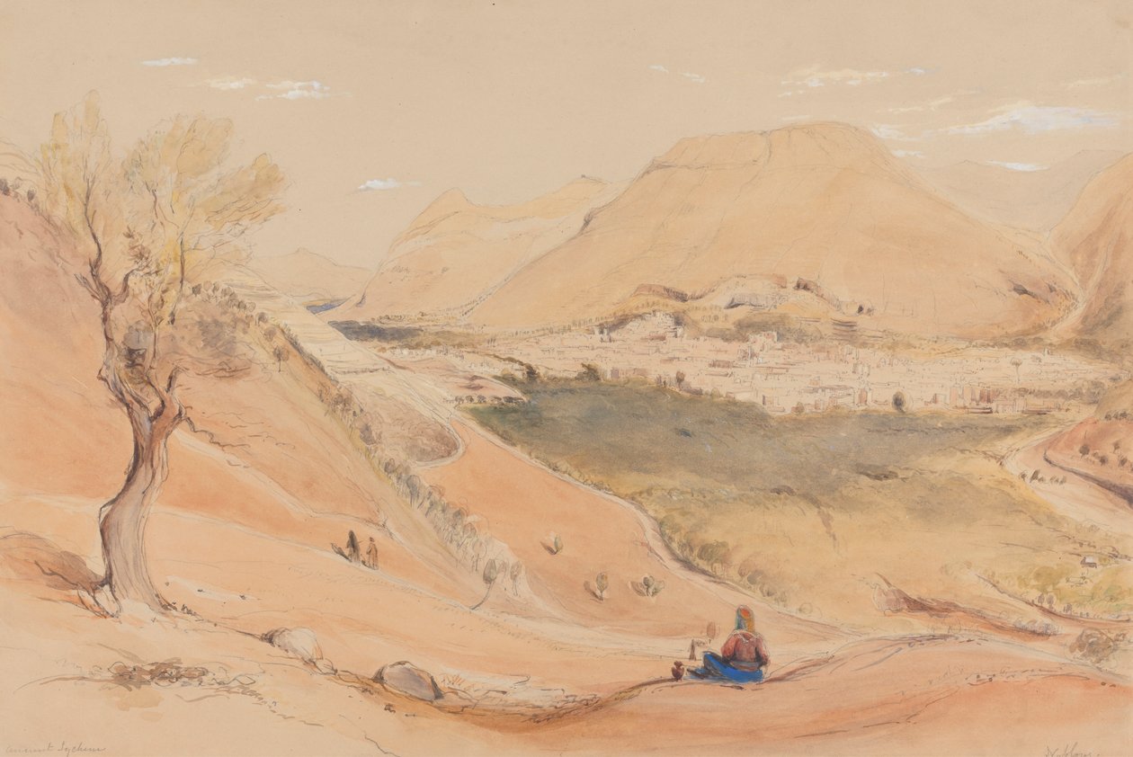Nablus, Jordanien von Rev. Edward Thomas Daniell