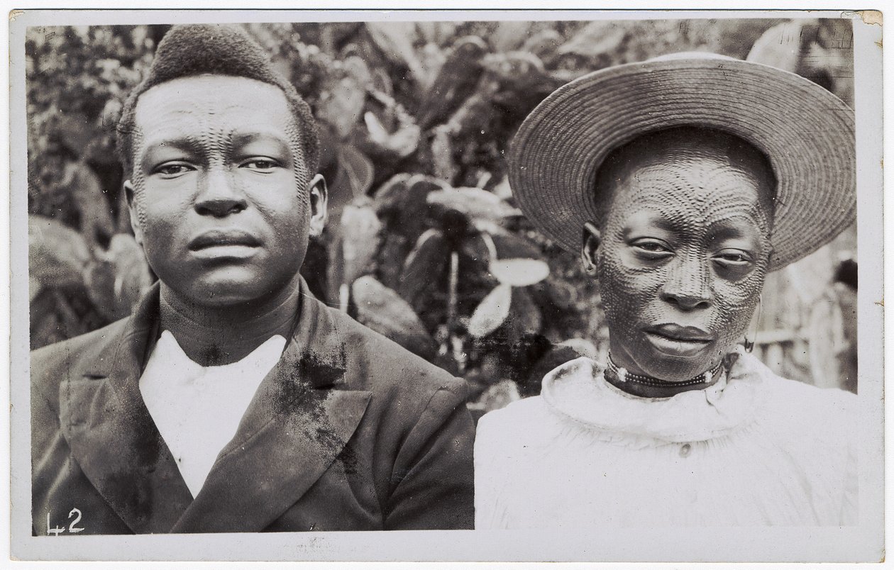 Doppelporträt, ca. 1900 von Reverand Charles Dodds
