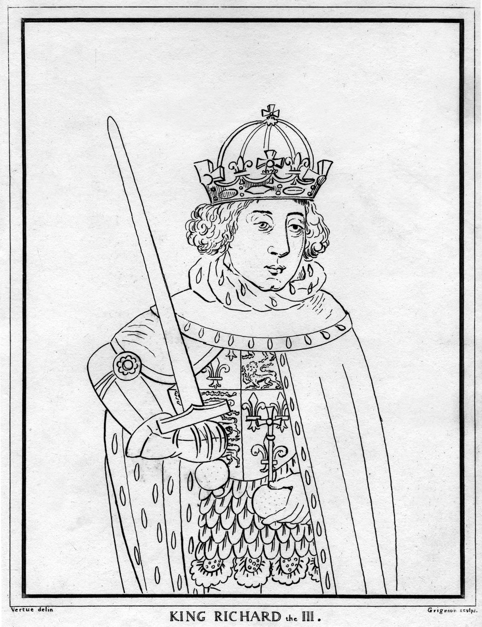 Richard III. von England von Reynolds Grignion