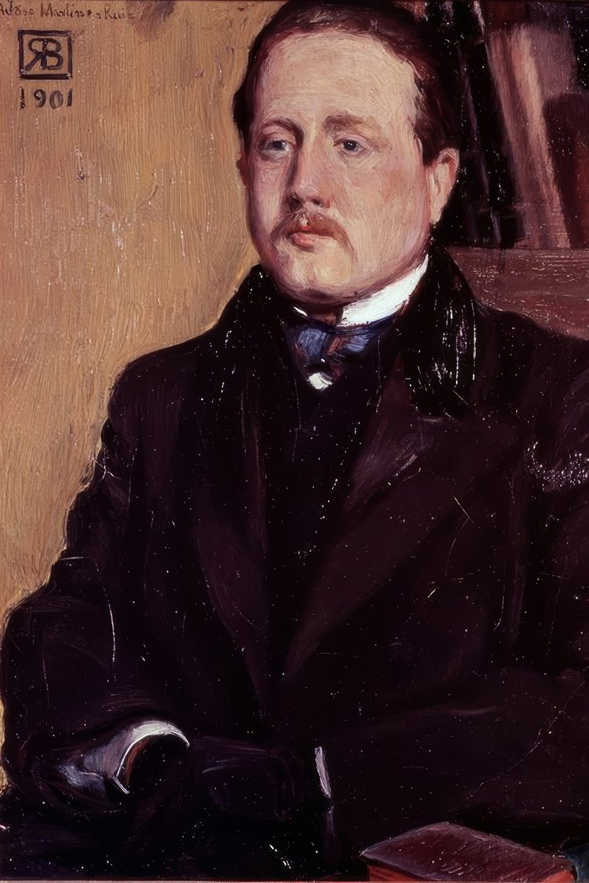 Trinidad Martínez Ruiz (Azorín) von Ricardo Baroja
