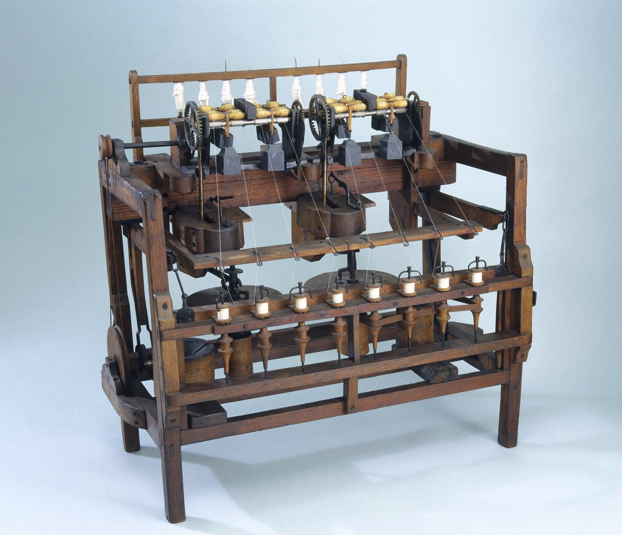 Arkwrights Water Frame, ca. 1775 von Richard Arkwright