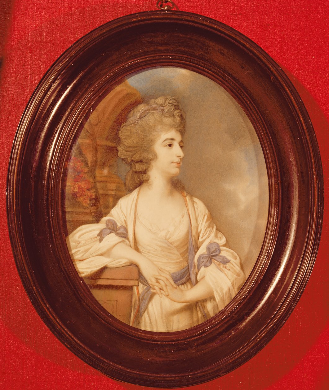 Porträt von Sarah Siddons (1755-1831) 1783 von Richard Crosse