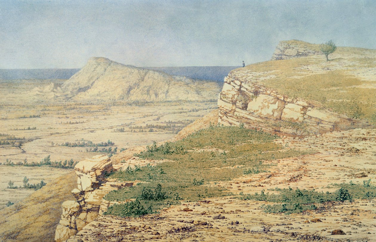 Ansicht der Insel Rhodos von Richard Dadd