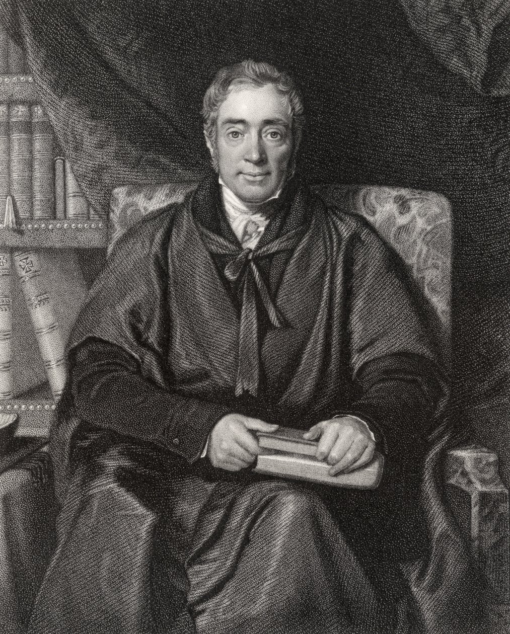 Rev. Samuel Lee, graviert von William Thomas Fry aus 