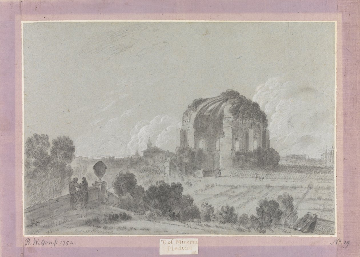 Tempel der Minerva Medica, Rom von Richard Wilson