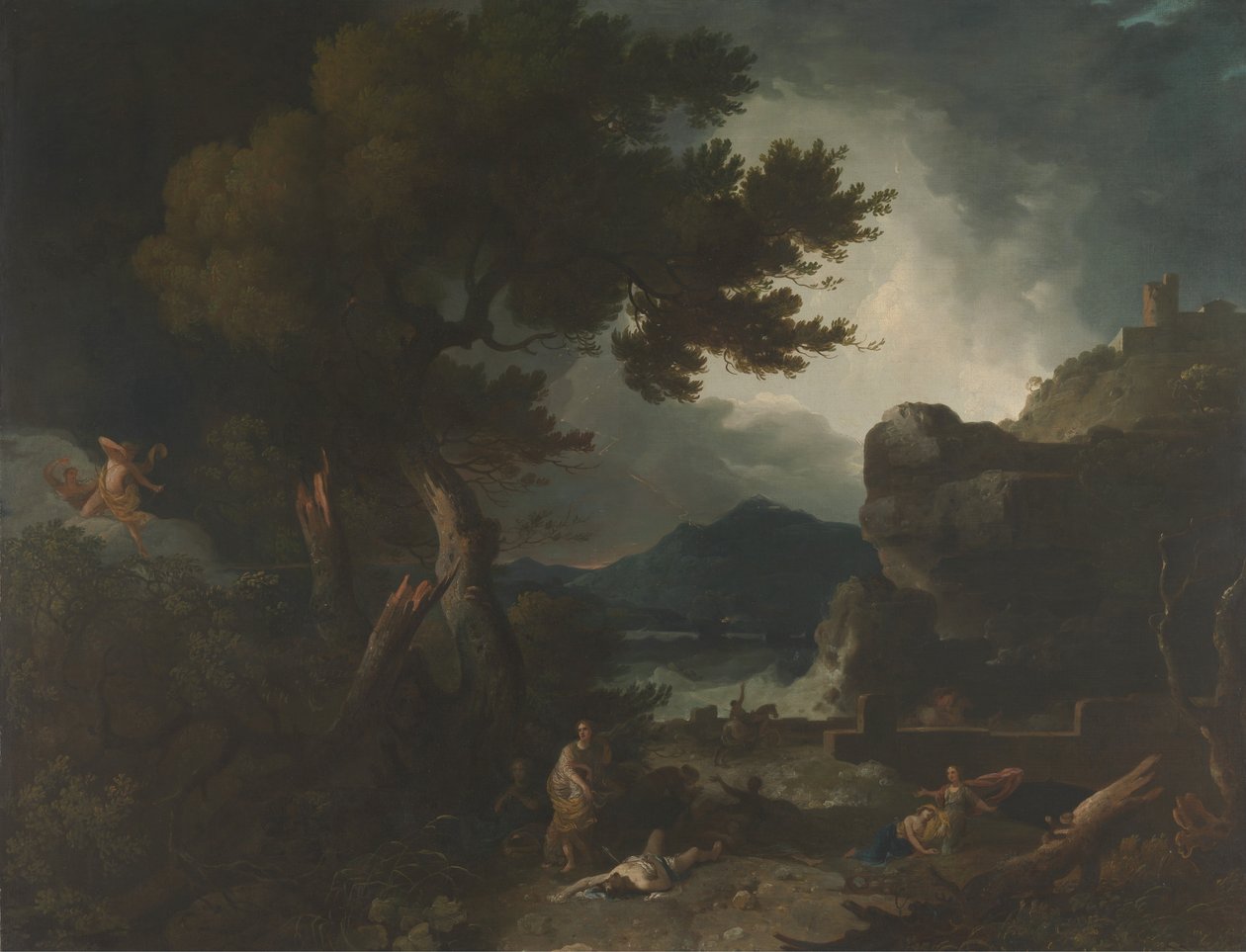 Die Zerstörung der Kinder Niobes von Richard Wilson